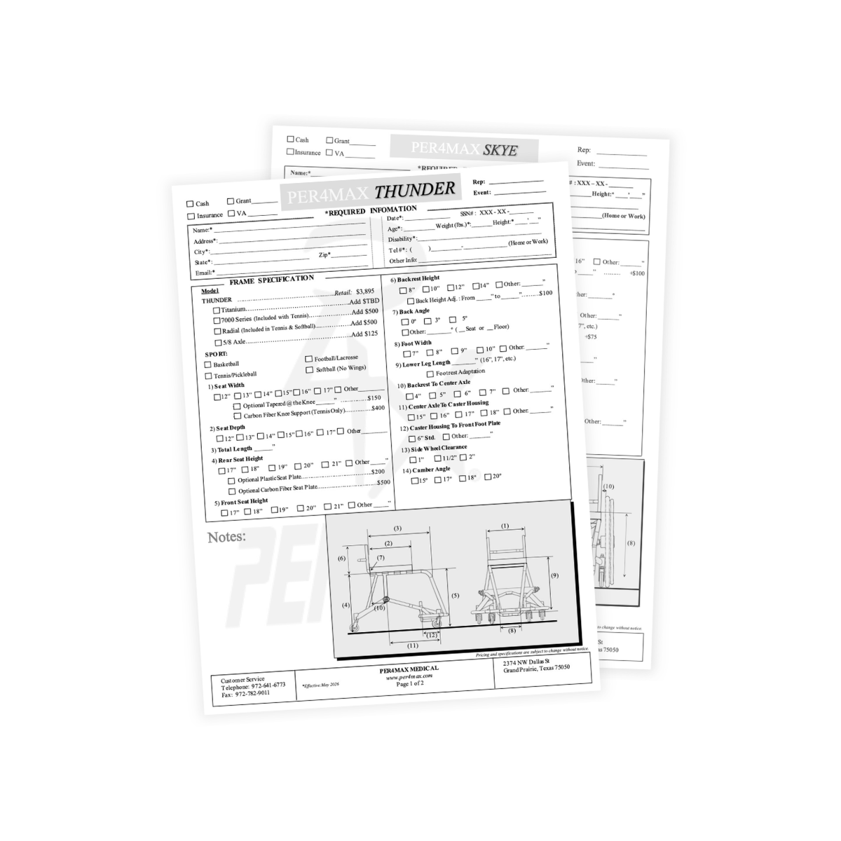Order Forms