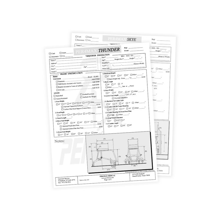 Order Forms