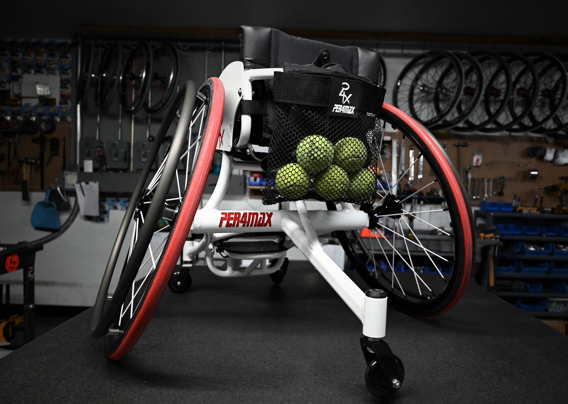 WHEELCHAIR TENNIS BALL BAG image 0