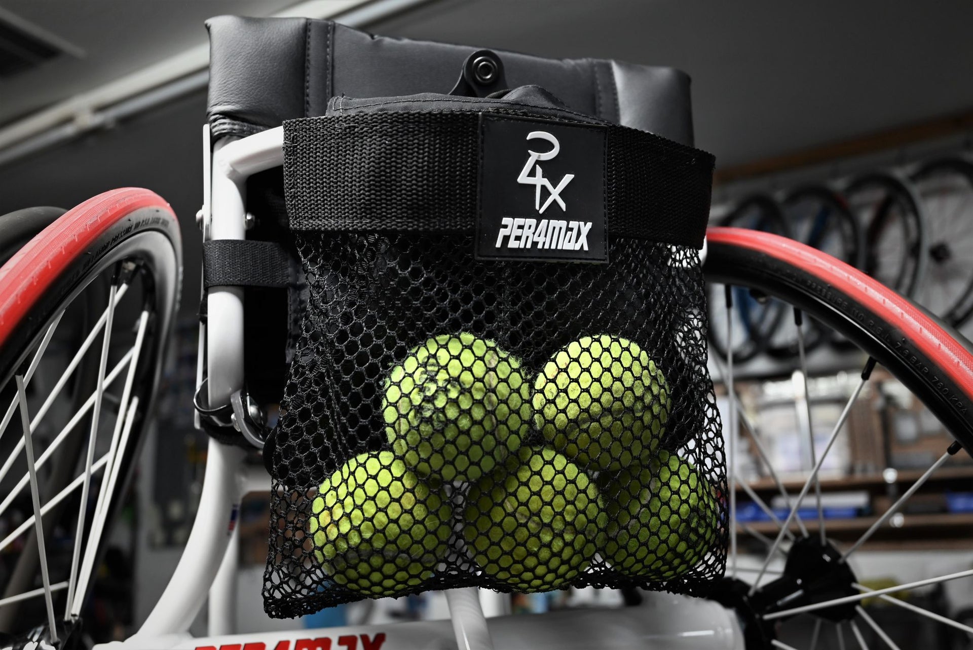 WHEELCHAIR TENNIS BALL BAG image 1