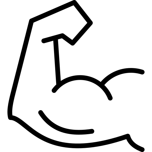 Strength and durability icon